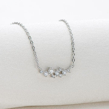Super D Color VVS High Quality Moissanite Diamonds Necklace for Women Certified Pendants Female Choker - The Jewellery Supermarket
